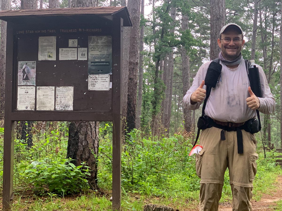 Lone Star Hiking Trail Day 7 – Pond at MM2.5 to&nbsp;MM0!
