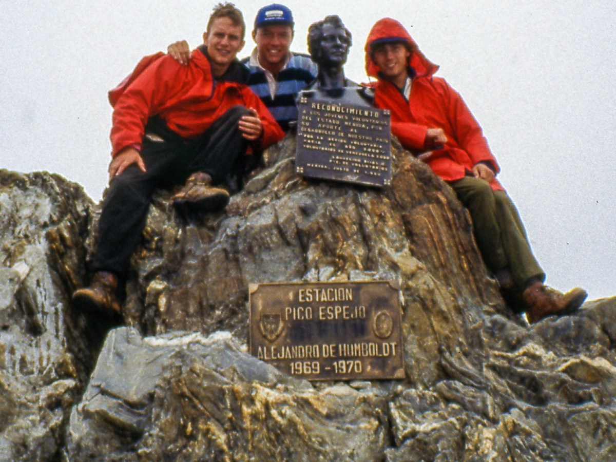 Hiking the Sierra Nevada de Merida, Venezuela in&nbsp;1991